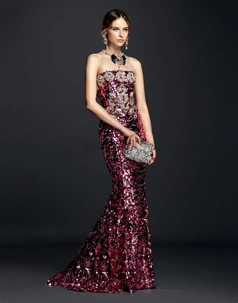 dolce gabbana sequin dress